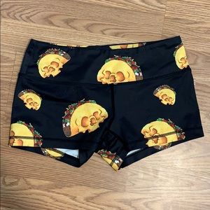 Feed me fight me taco spandex